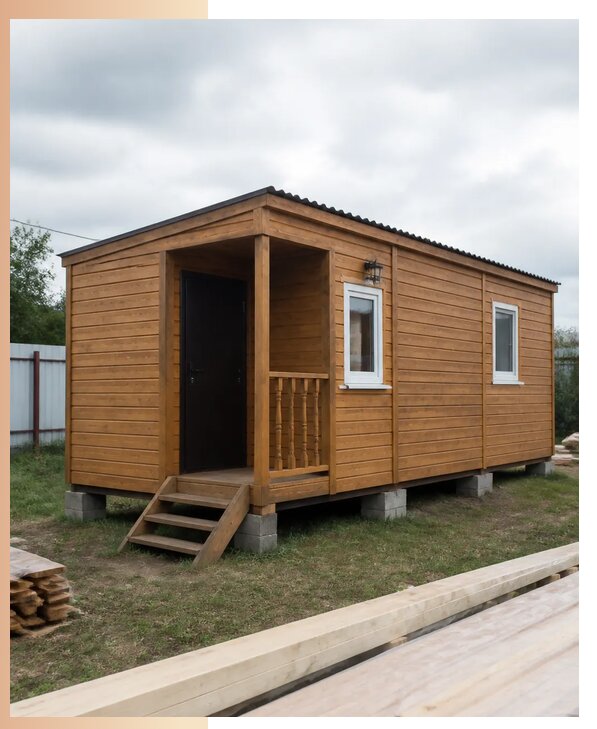 Дачные бытовки под ключ с доставкой и установкой в Тейково